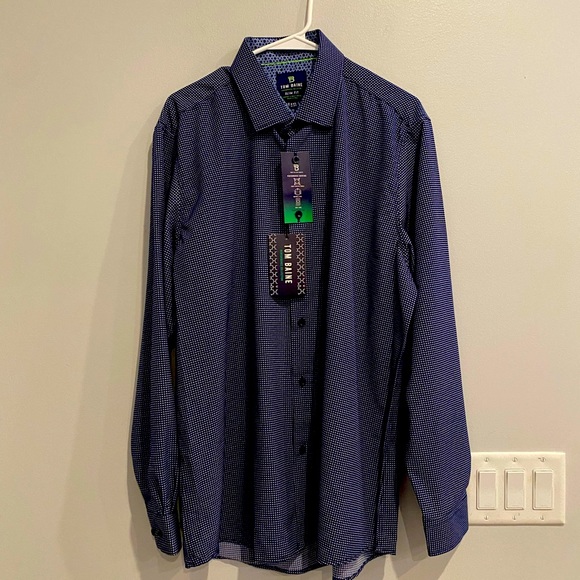 NWT - Tom Baine Men’s Performance Dress Shirt - XXL - Picture 1 of 10